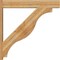 Ekena Millwork Funston Block Rough Sawn Outlooker, Western Red Cedar, 8"W x 48"D x 48"H OUT08X48X48FST05RWR - alternate 4